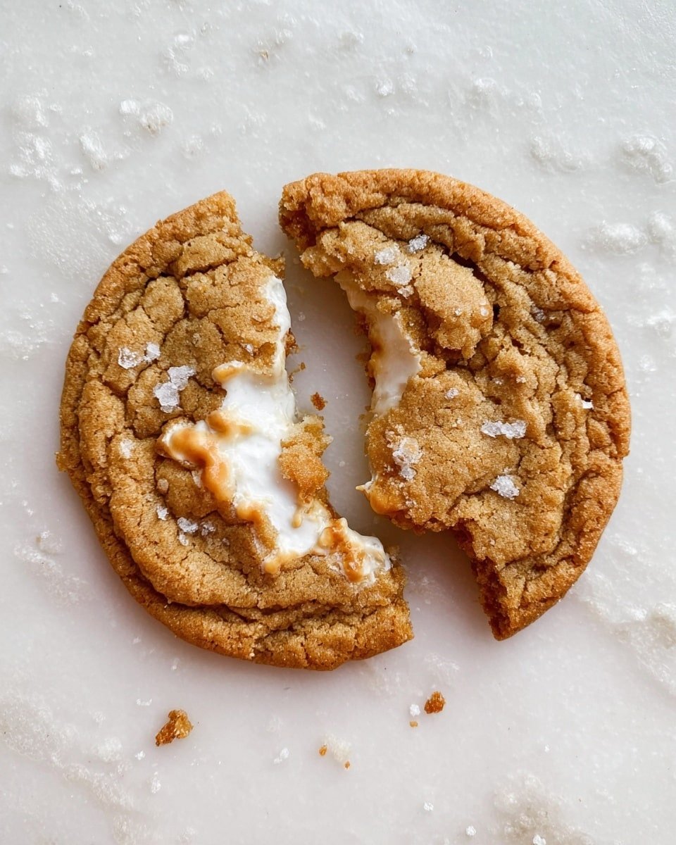 Marshmallow Crispy Cookies Recipe - Recipe Image — Marshmallow Crispy Cookies, marshmallow crispy cookies recipe, easy marshmallow cookies, chewy crispy rice cookies, fun dessert recipes