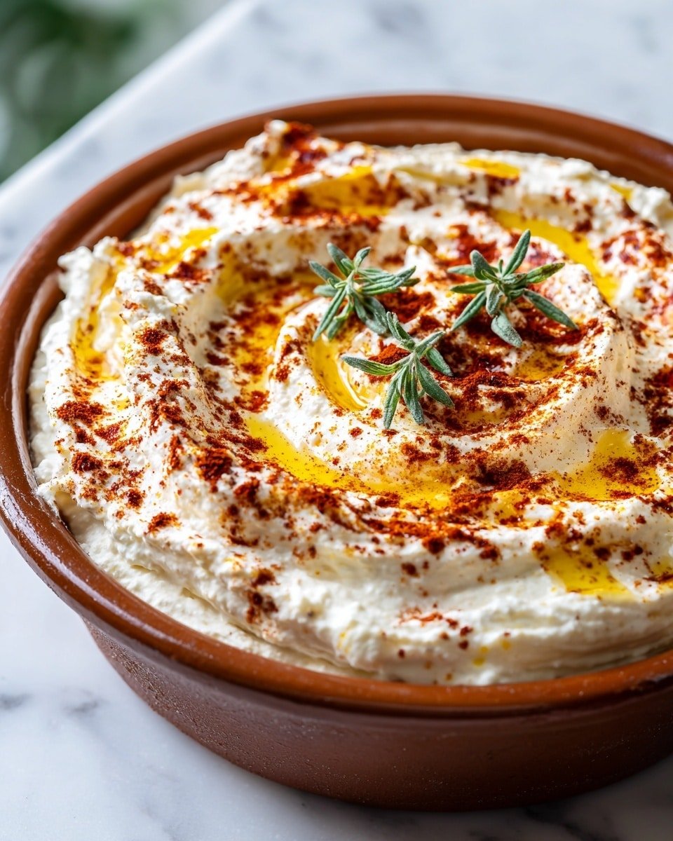 Hot Honey Cheese Dip Recipe - Recipe Image — Hot Honey Cheese Dip, hot honey cheese dip, sweet spicy cheese dip, creamy honey cheese appetizer, easy cheese dip recipes