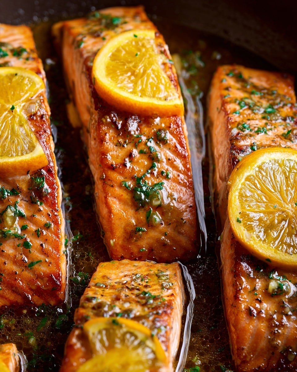 Bourbon Peach Roasted Salmon Recipe - Recipe Image — Bourbon Peach Roasted Salmon, baked salmon with bourbon and peaches, easy salmon dinner recipes, flavorful baked salmon, healthy seafood dishes
