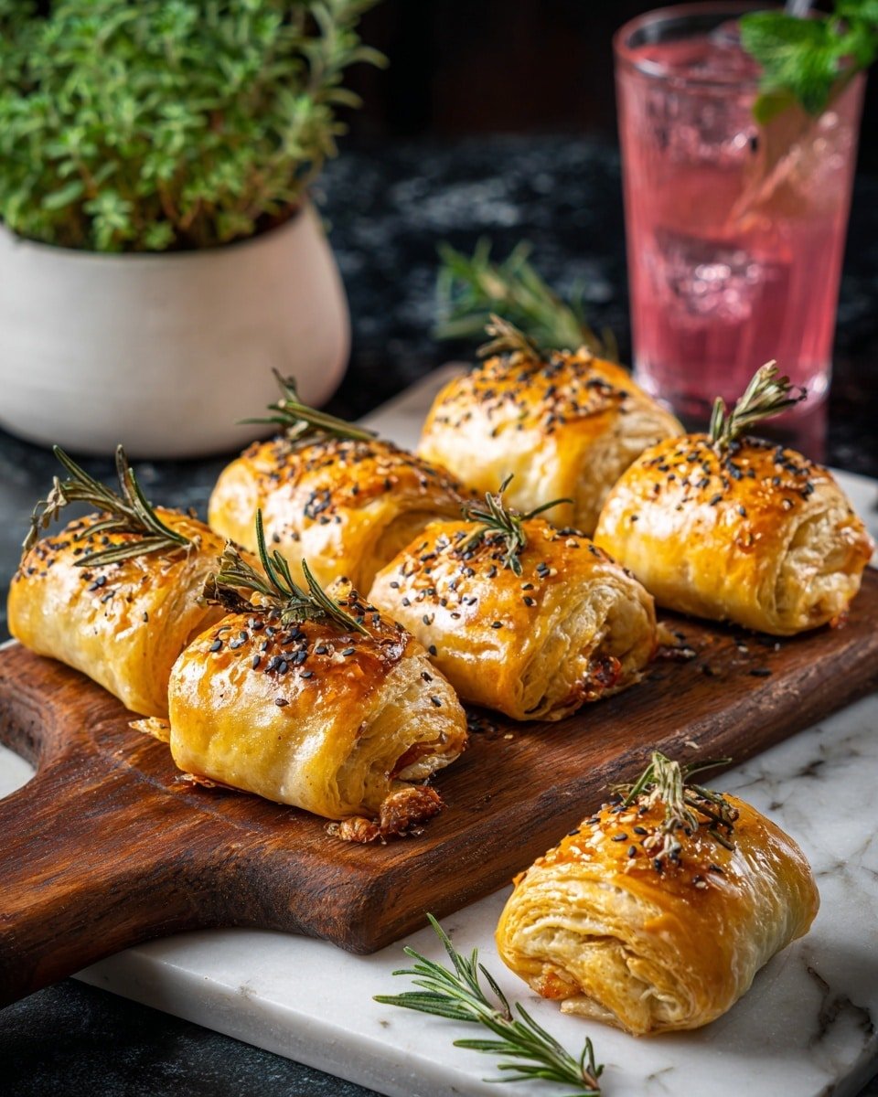 Cranberry and Brie Filo Crackers Recipe - Recipe Image — Cranberry and Brie Filo Crackers, festive appetizer recipes, easy holiday snacks, cheese and fruit appetizer ideas, flaky filo pastry snacks