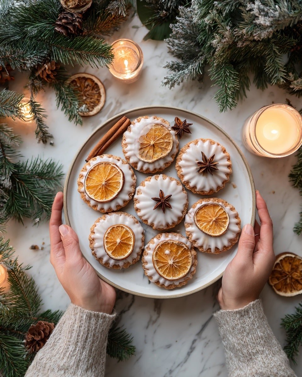 Orange Clove Cookies Recipe - Recipe Image — Orange Clove Cookies, orange spice cookies, holiday citrus cookies, festive cookie recipes, warm spiced cookies