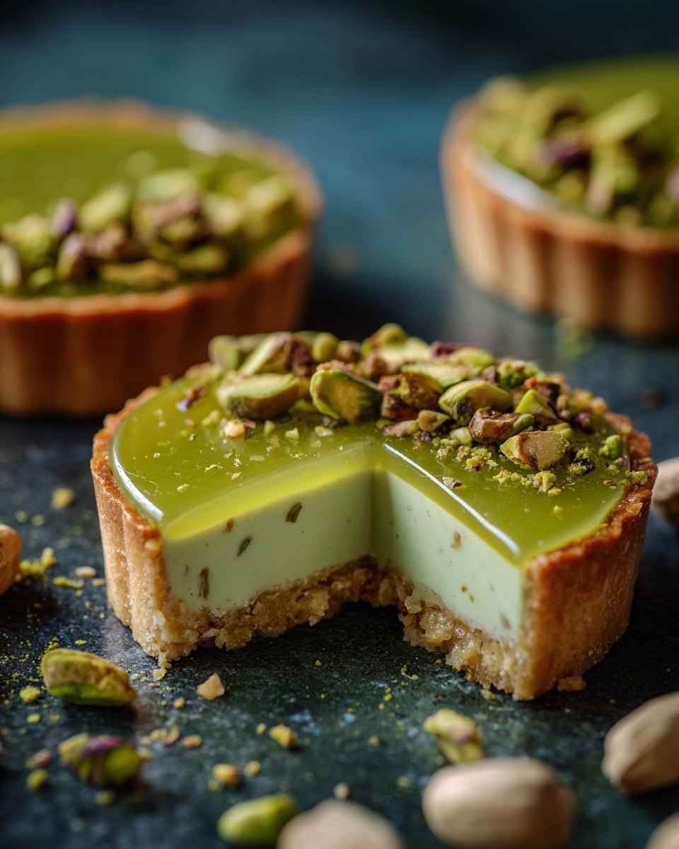 Mini Pistachio Tartlets: Elegant Bite‑Sized Nutty Delights Recipe - Recipe Image — Mini Pistachio Tartlets, Nutty Bite-Sized Desserts, Elegant Pastry Ideas, Easy Pistachio Tart Recipes, Party Finger Food Recipes
