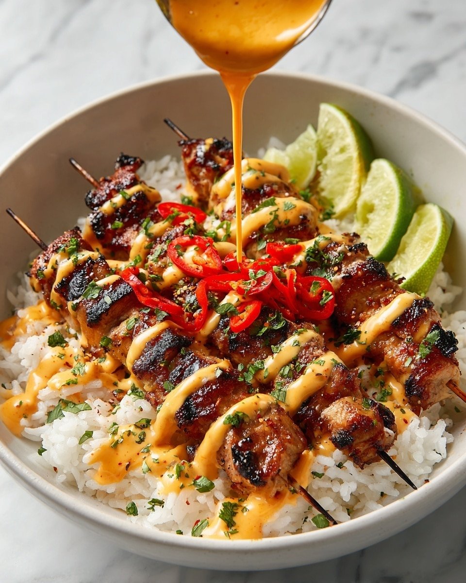 Sweet Chili Chicken Bowl with Coconut Lime Drizzle Recipe - Recipe Image — Sweet Chili Chicken Bowl with Coconut Lime Drizzle, flavorful chicken bowl recipe, quick weeknight dinner ideas, healthy coconut lime dishes, easy Asian-inspired bowls