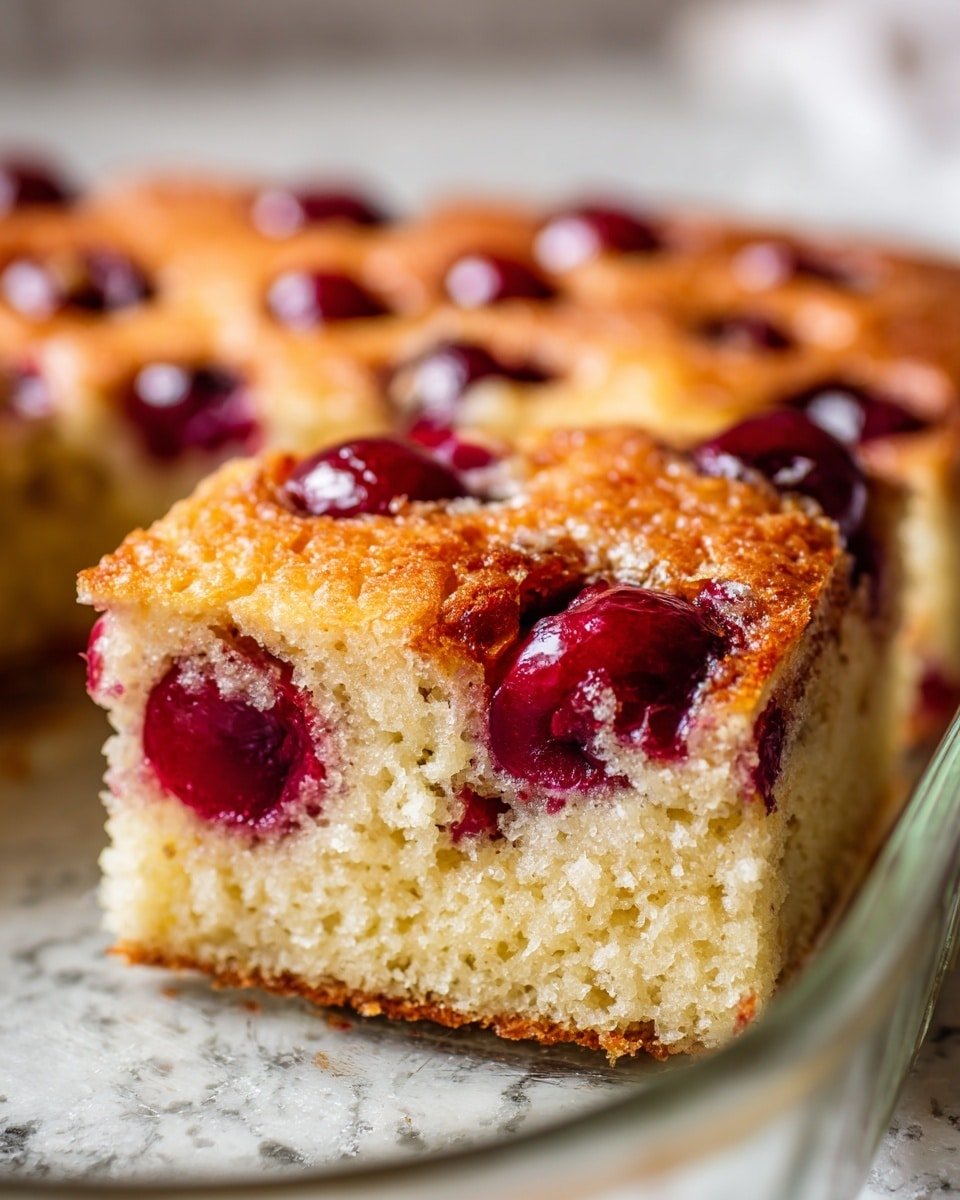 Cranberry Orange Breakfast Cake Recipe - Recipe Image — Cranberry Orange Breakfast Cake, cranberry orange cake recipe, citrus breakfast cake, tart cranberry breakfast dessert, easy morning cake