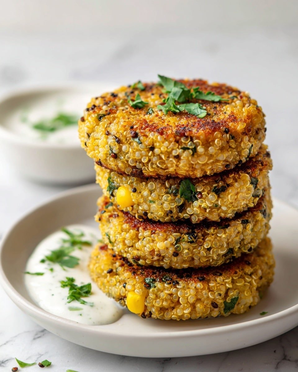 Crunchy Quinoa Veggie Patties Recipe - Recipe Image — Crunchy Quinoa Veggie Patties, healthy veggie patties, easy quinoa recipes, vegetarian burger ideas, crispy vegetable fritters