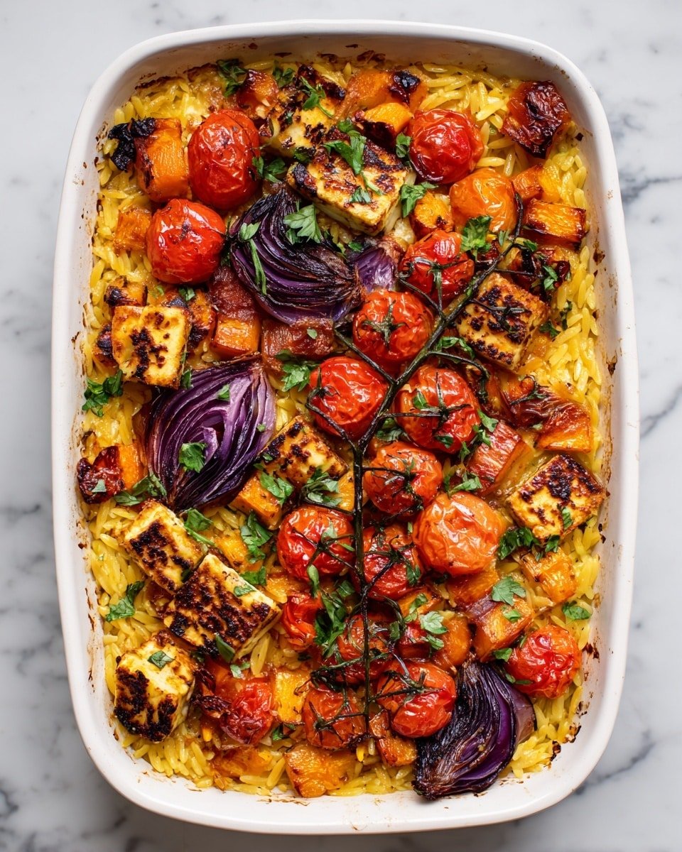 Homemade Butternut Squash Bake Recipe - Recipe Image — Homemade Butternut Squash Bake, roasted butternut squash casserole, cozy fall dinner, baked butternut squash with halloumi, hearty veggie bake
