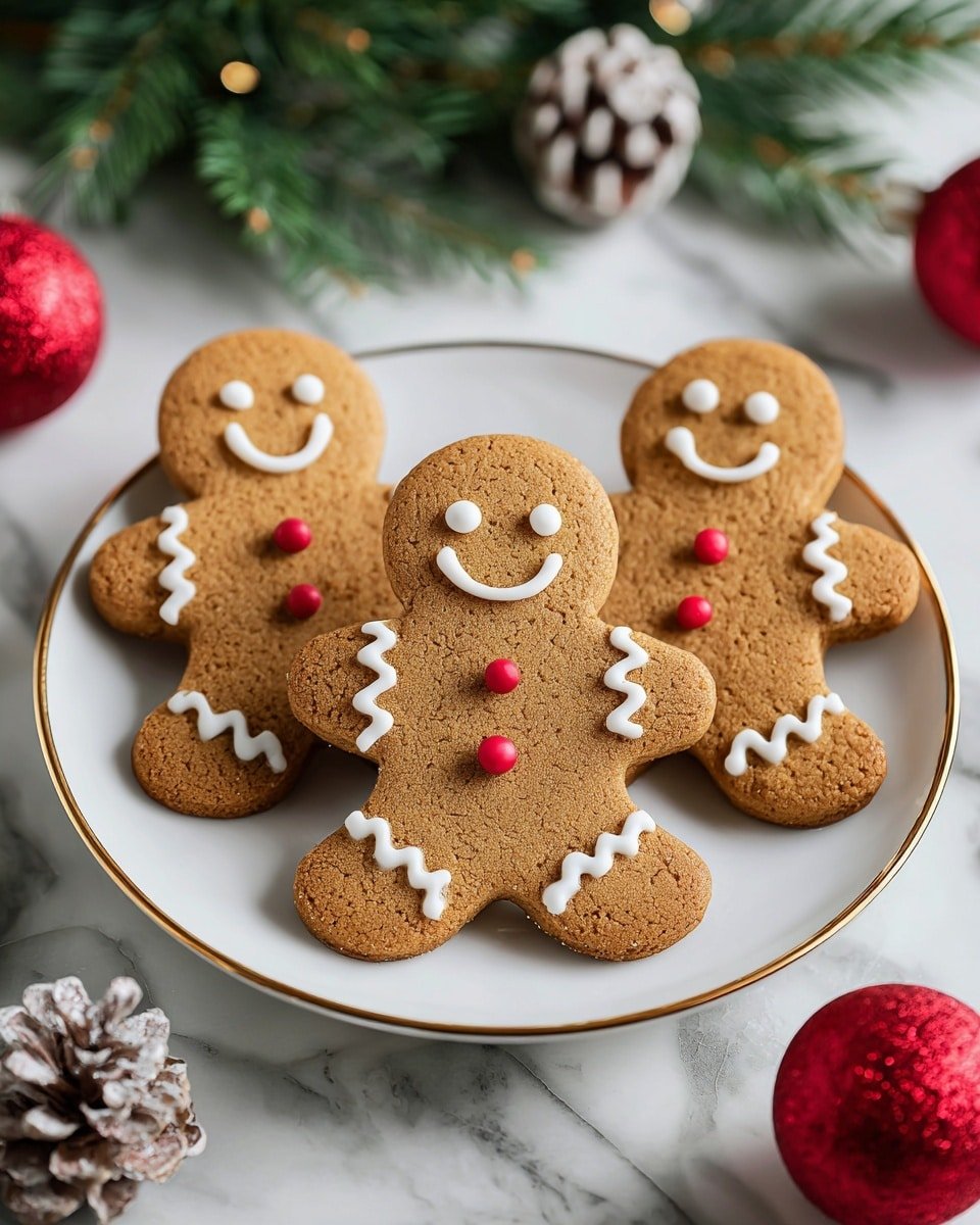 Gingerbread Cookies Recipe - Recipe Image — Gingerbread Cookies, gingerbread cookies recipe, holiday baking gingerbread cookies, easy gingerbread cookies, festive gingerbread cookies