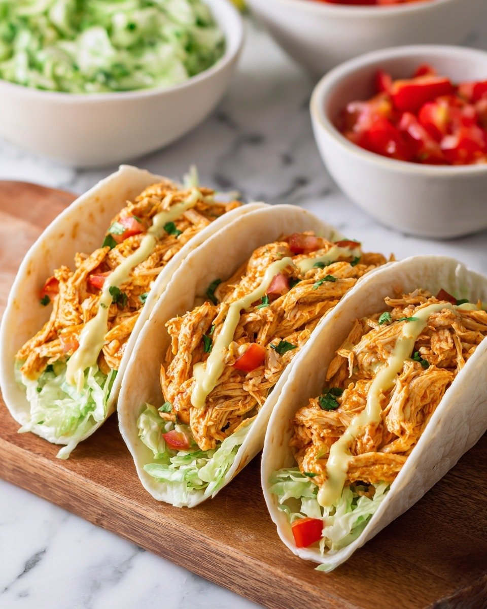 Slow Cooker Queso Chicken Tacos Recipe - Recipe Image — Slow Cooker Queso Chicken Tacos, easy slow cooker tacos, cheesy chicken tacos, weeknight dinner ideas, comfort food recipes