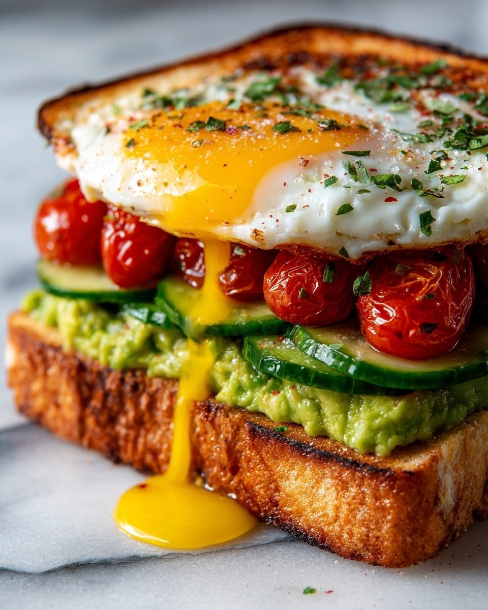 Mediterranean Breakfast Sandwich Recipe - Recipe Image — Mediterranean Breakfast Sandwich, Mediterranean breakfast ideas, hearty breakfast sandwiches, healthy breakfast recipes, brunch sandwich recipes