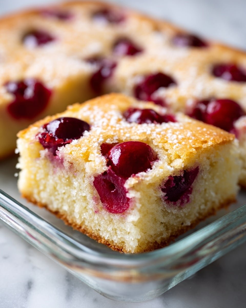 Cranberry Orange Breakfast Cake Recipe - Recipe Image — Cranberry Orange Breakfast Cake, cranberry orange cake recipe, citrus breakfast cake, tart cranberry breakfast dessert, easy morning cake