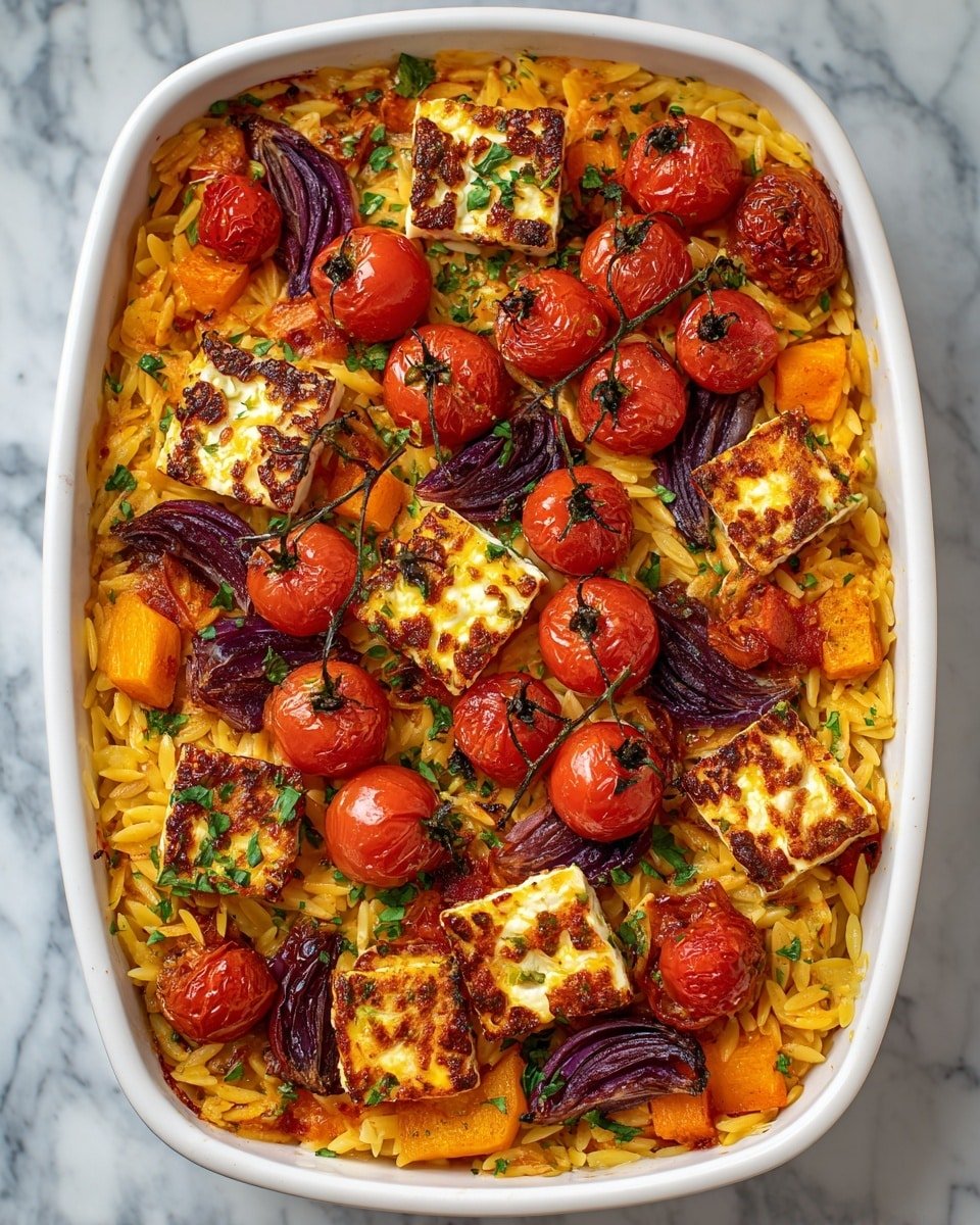 Homemade Butternut Squash Bake Recipe - Recipe Image — Homemade Butternut Squash Bake, roasted butternut squash casserole, cozy fall dinner, baked butternut squash with halloumi, hearty veggie bake