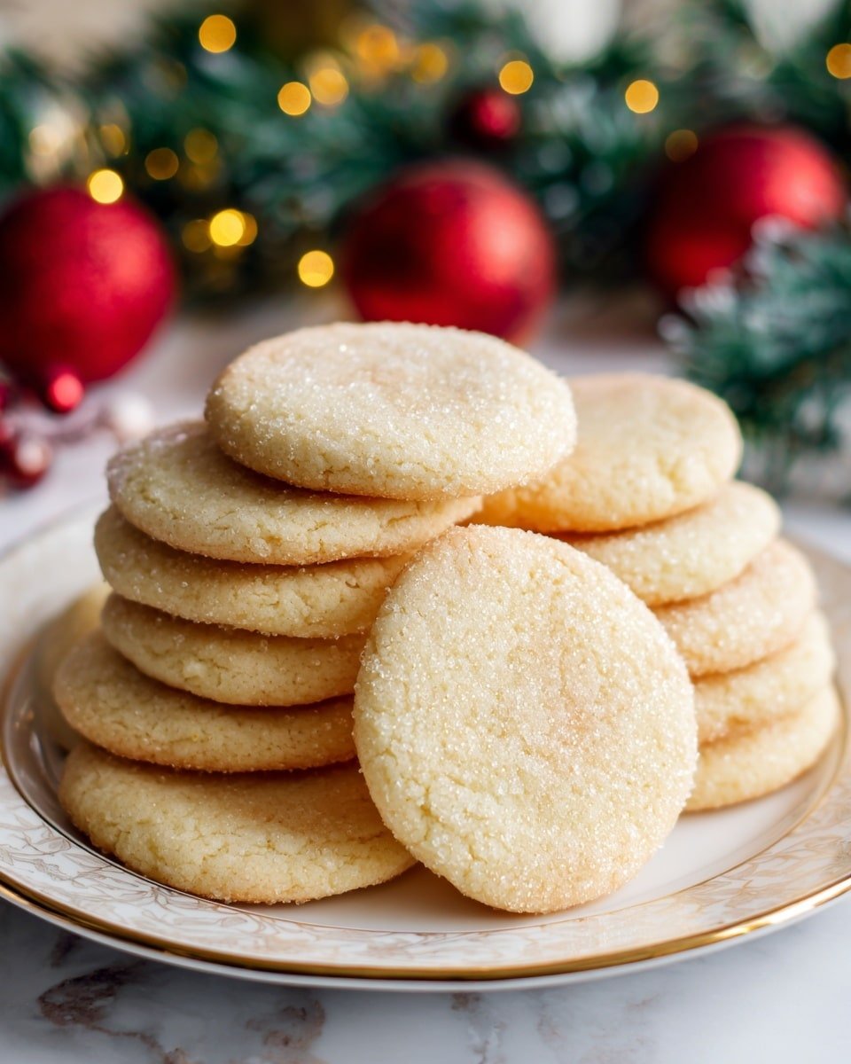Classic Sugar Cookies Recipe - Recipe Image — Classic Sugar Cookies, sugar cookies with vanilla, easy sugar cookie recipe, buttery sugar cookies, holiday sugar cookies
