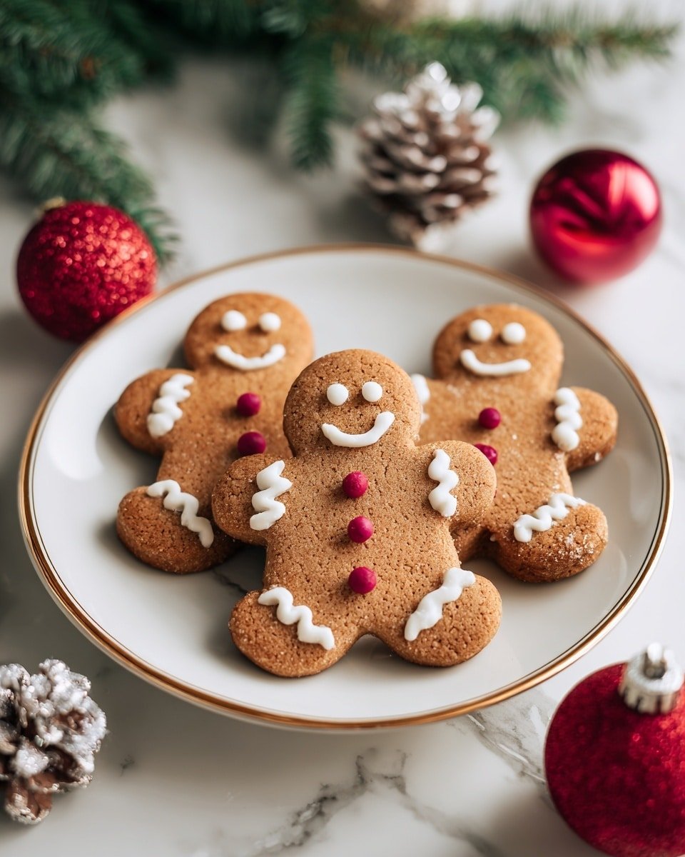 Gingerbread Cookies Recipe - Recipe Image — Gingerbread Cookies, gingerbread cookies recipe, holiday baking gingerbread cookies, easy gingerbread cookies, festive gingerbread cookies