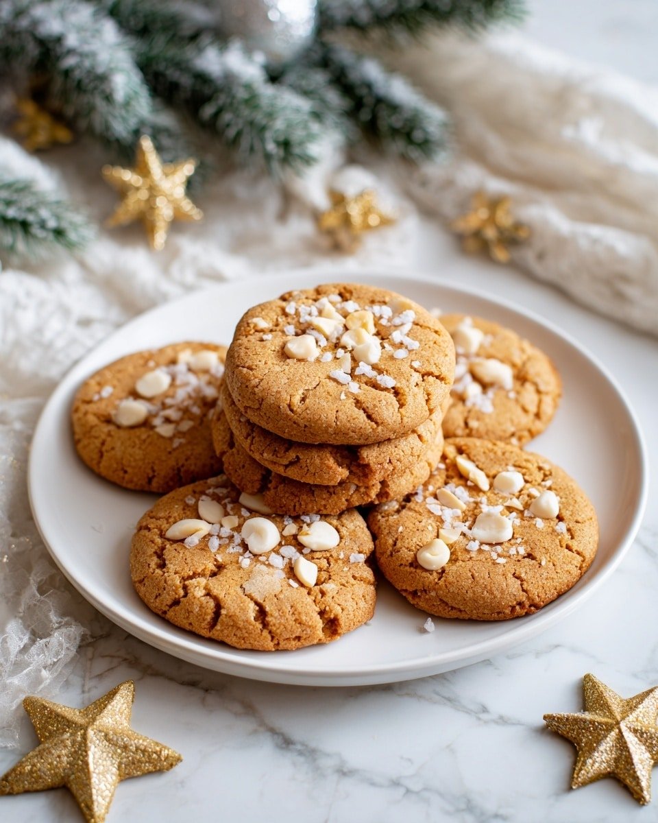White Chocolate Macadamia Nut Cookies Recipe - Recipe Image — White Chocolate Macadamia Nut Cookies, white chocolate cookie recipe, macadamia nut cookies, easy cookie recipe, buttery cookie treats
