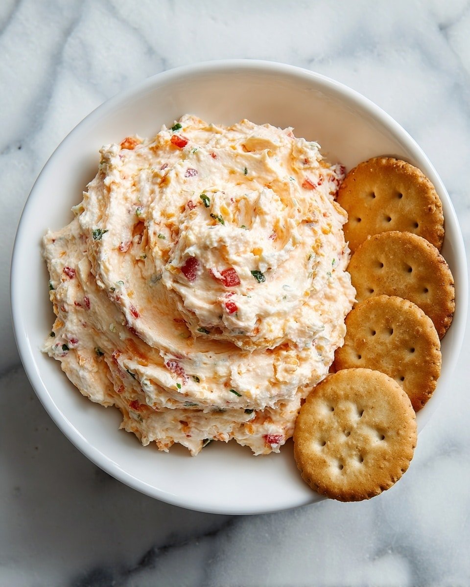 Cranberry Jalapeño Cream Cheese Dip Recipe - Recipe Image — Cranberry Jalapeño Cream Cheese Dip, holiday appetizer, spicy cranberry dip, easy cream cheese dip, festive party dip