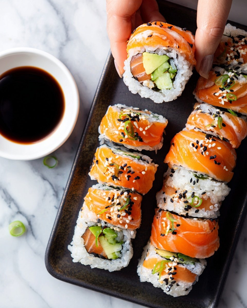 Easy Smoked Salmon Roll Ups Recipe - Recipe Image — Easy Smoked Salmon Roll Ups, smoked salmon appetizer, quick seafood appetizers, elegant party appetizers, easy smoked salmon snack