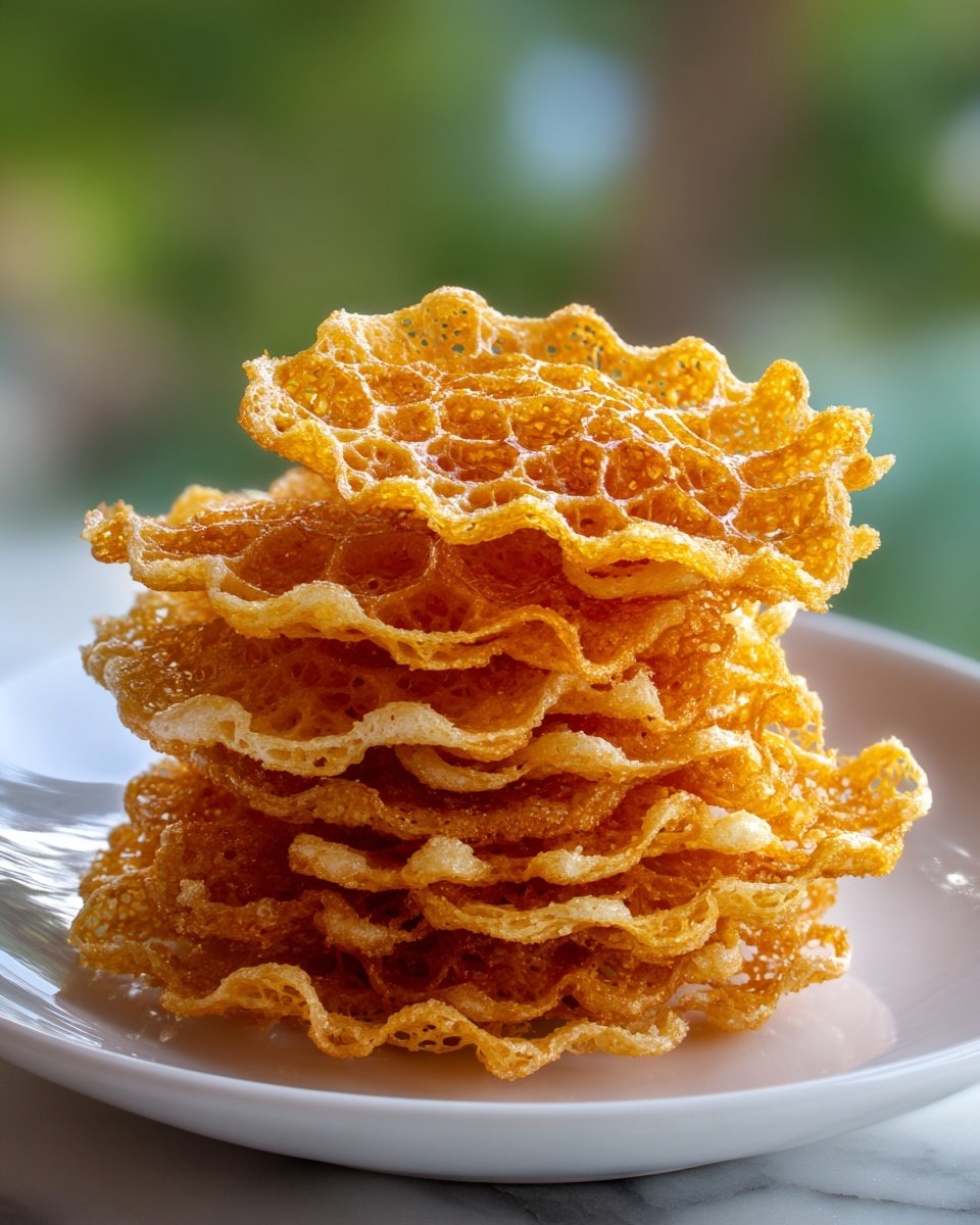 Crispy Cottage Cheese Chips Recipe - Recipe Image — Crispy Cottage Cheese Chips, healthy cottage cheese snacks, baked cheese chips, protein-packed snack ideas, easy cheese chip recipes