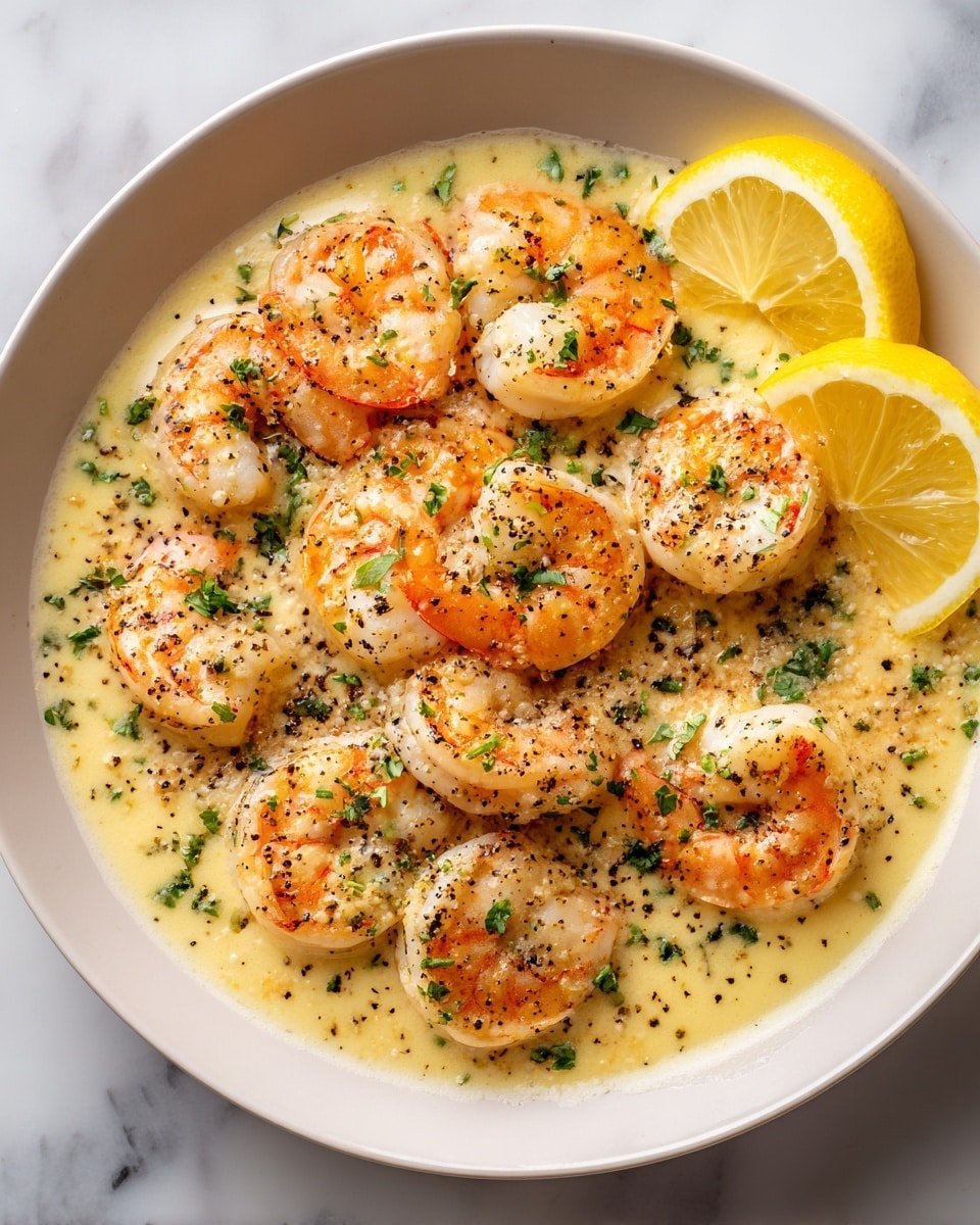 Keto Lemon Garlic Butter Shrimp Recipe - Recipe Image — Keto Lemon Garlic Butter Shrimp, low-carb shrimp recipes, quick keto seafood dinner, healthy lemon garlic shrimp, easy keto shrimp meal