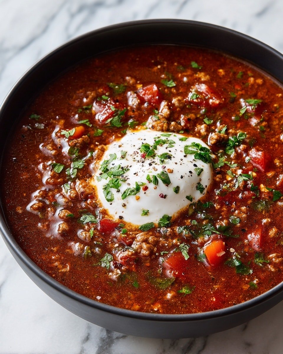 Keto Lasagna Soup Recipe - Recipe Image — Keto Lasagna Soup, low-carb lasagna soup, healthy Italian soup, keto-friendly soup recipes, comforting low-carb meals