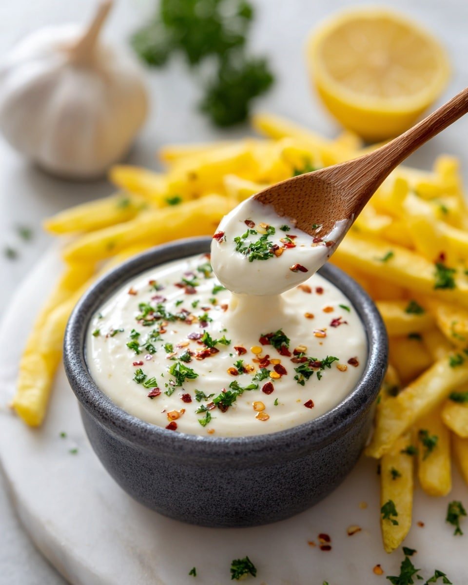 Garlic Aioli Sauce: The Ultimate Guide to Making Perfect Aioli Recipe - Recipe Image — Garlic Aioli Sauce, garlic aioli, homemade aioli, creamy garlic sauce, easy aioli recipe