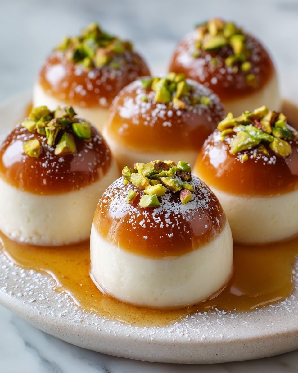 Ricotta Pistachio Honey Bites Recipe - Recipe Image — Ricotta Pistachio Honey Bites, pistachio dessert, easy sweet snacks, elegant dessert ideas, quick no-bake treats