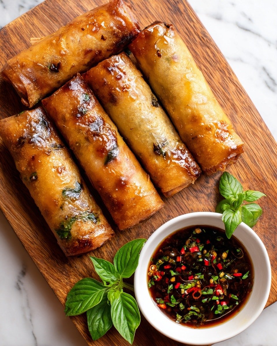 Thai Basil Beef Rolls – Fresh Thai Flavors in Every Bite Recipe - Recipe Image — Thai Basil Beef Rolls, Thai basil beef appetizer, fresh Thai beef rolls, Vietnamese rice paper rolls, Thai herbs beef wraps