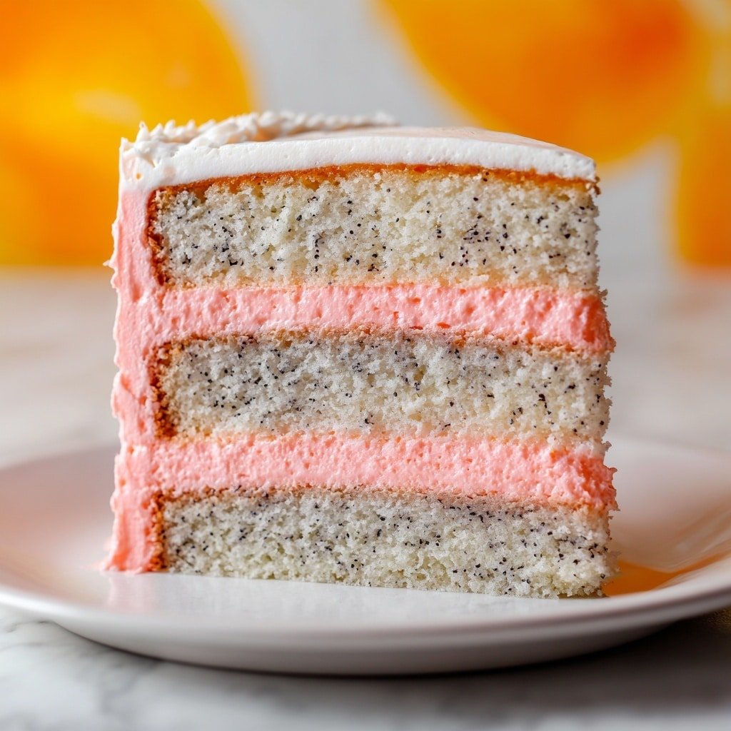 Grapefruit Poppy Seed Cake: An Incredible Ultimate Citrus Delight Recipe - Recipe Image — Grapefruit Poppy Seed Cake, citrus cake with poppy seeds, spring citrus dessert, tart and sweet grapefruit cake, easy citrus cake recipe