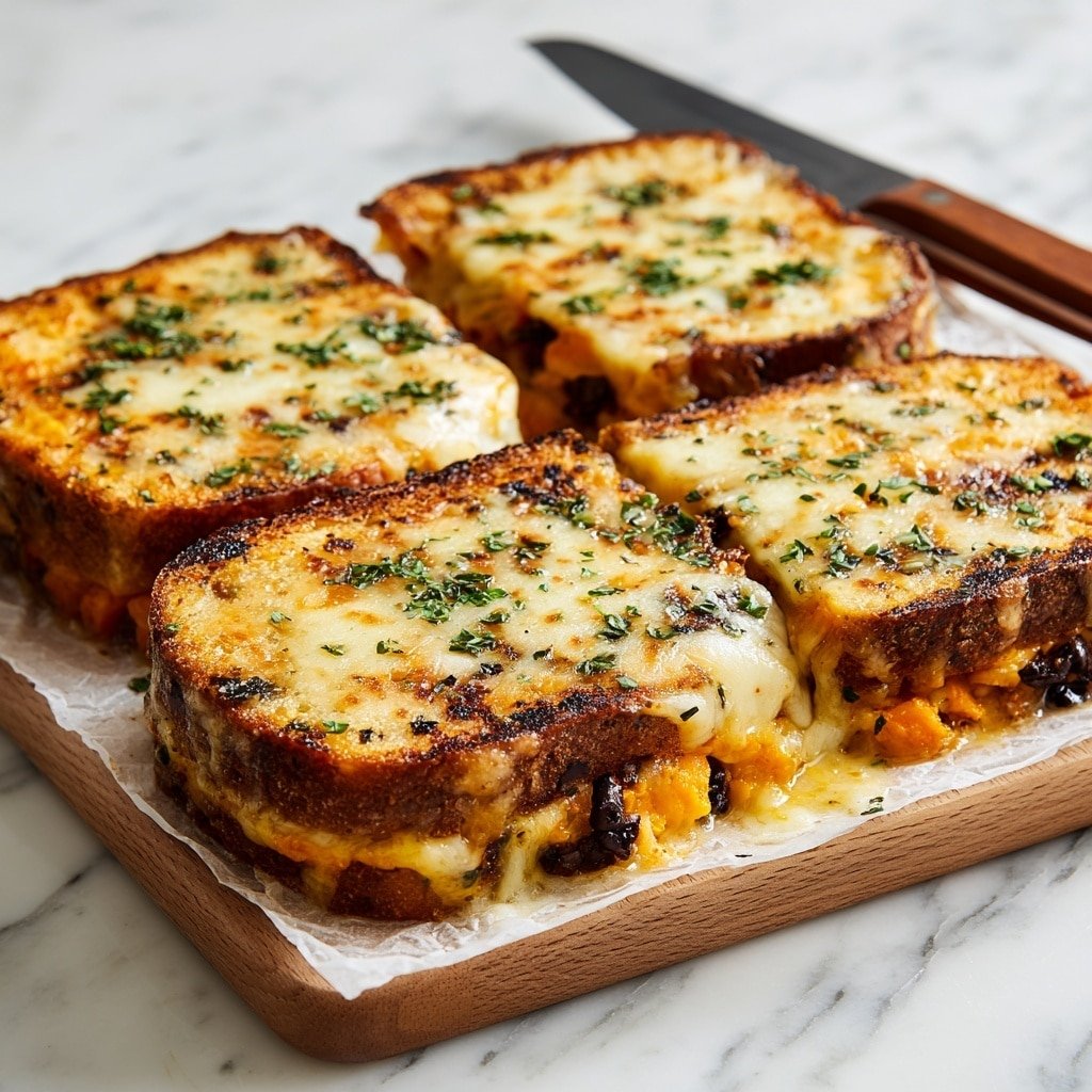 Caramelized Onion and Apple Grilled Cheese Sandwich Recipe - Recipe Image — Caramelized Onion and Apple Grilled Cheese Sandwich, gourmet grilled cheese, sweet and savory sandwiches, easy comfort food recipes, apple and onion grilled cheese