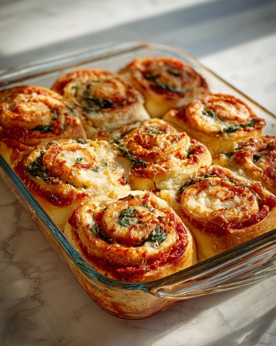 Vegan Caramelized Onion & Spinach Pizza Rolls Recipe - Recipe Image — Vegan Caramelized Onion & Spinach Pizza Rolls, vegan savory appetizer, plant-based pizza roll recipe, vegetarian snack ideas, easy vegan party snacks