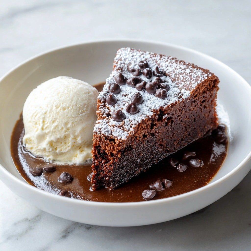 Crockpot Chocolate Lava Cake Recipe - Recipe Image — Crockpot Chocolate Lava Cake, molten chocolate cake, easy crockpot desserts, slow cooker chocolate dessert, gooey lava cake